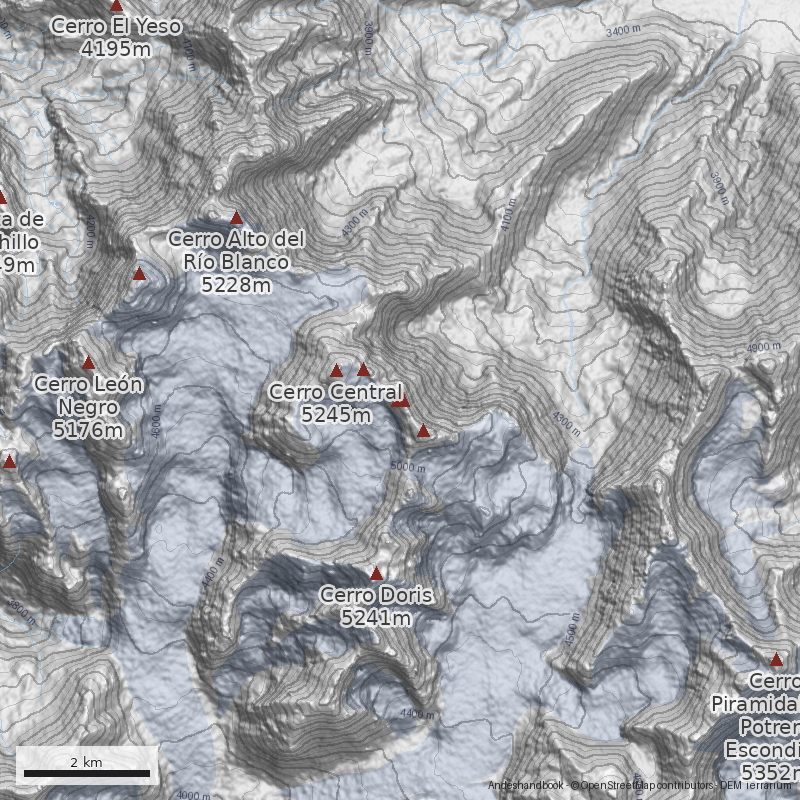 Mapa Cerro Expedición