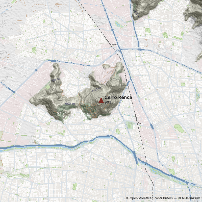 Mapa Cerro Renca