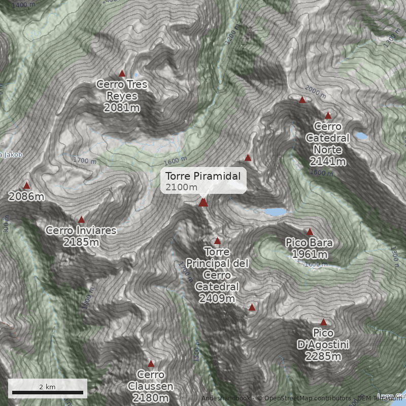 Mapa Torre Piramidal