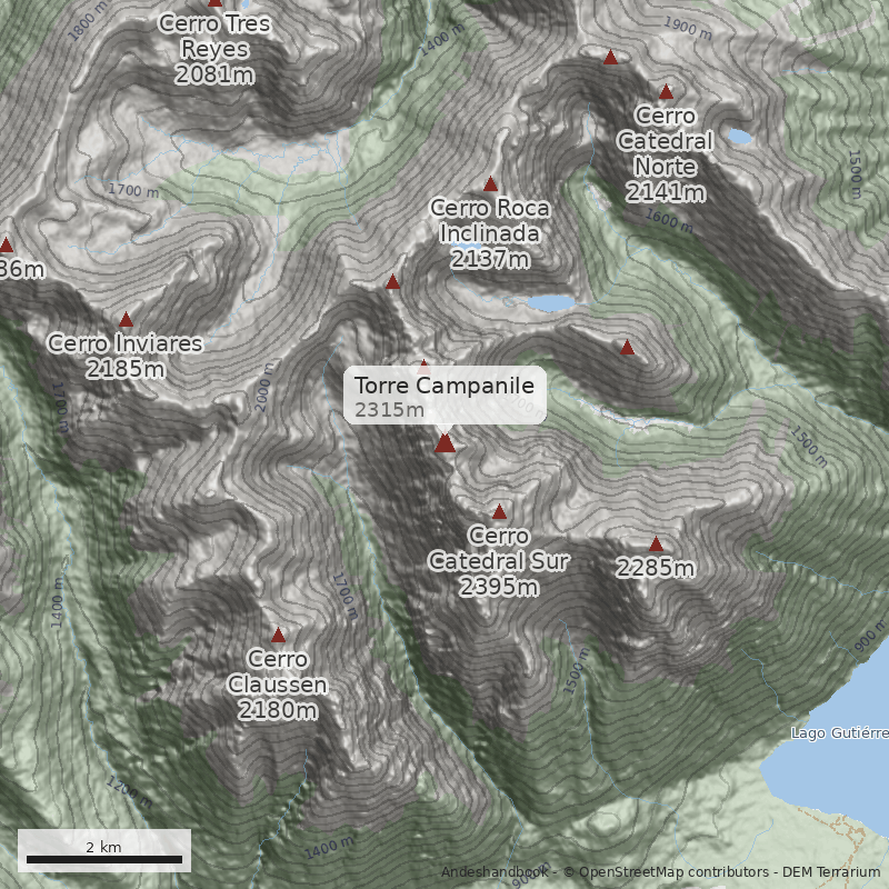 Mapa Torre Campanile