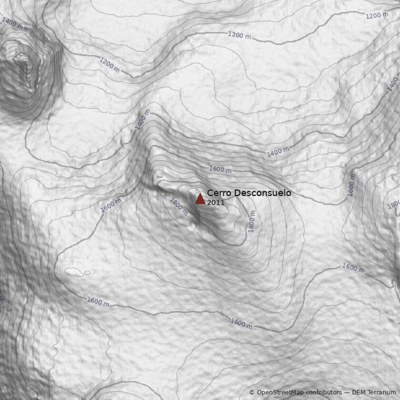 Mapa Cerro Desconsuelo