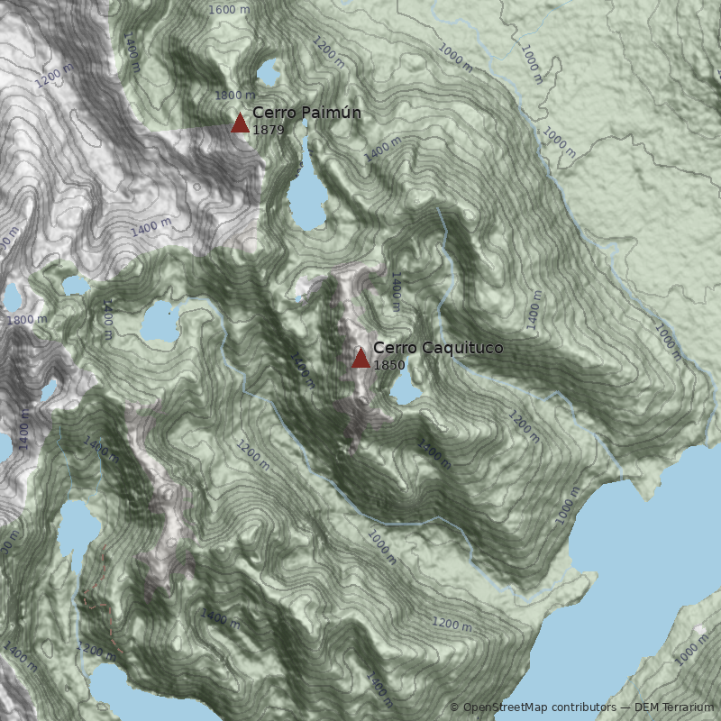 Mapa Cerro Caquituco