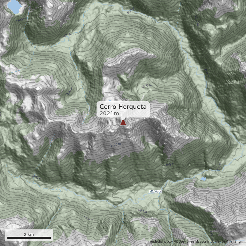 Mapa Cerro Horqueta