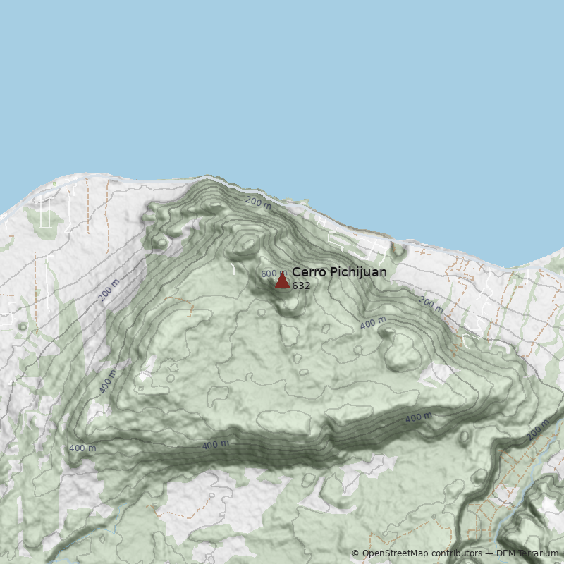 Mapa Cerro Pichijuan