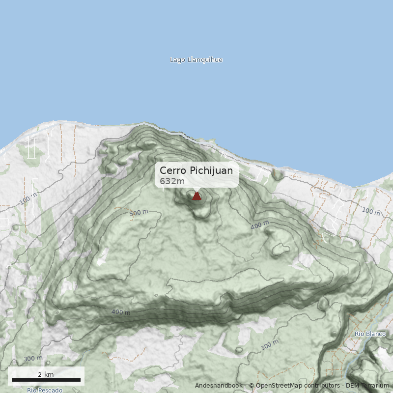 Mapa Cerro Pichijuan