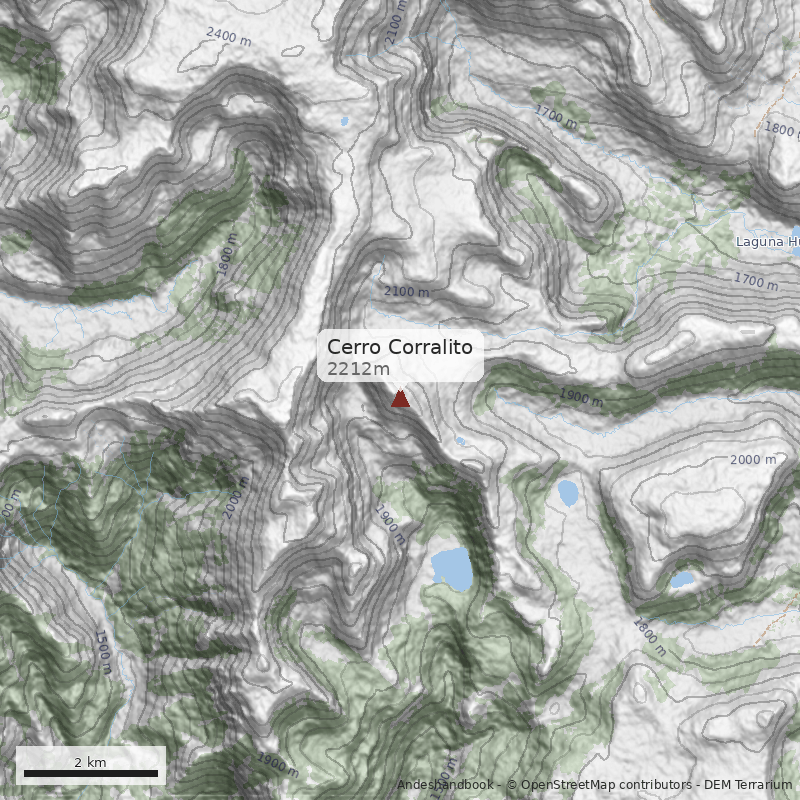 Mapa Cerro Corralito