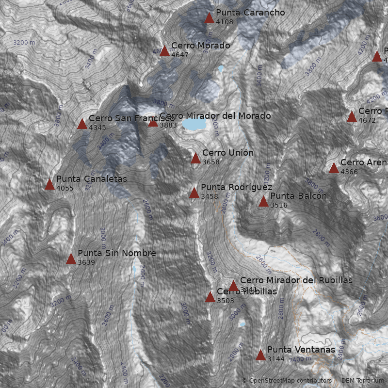 Mapa Punta Rodríguez
