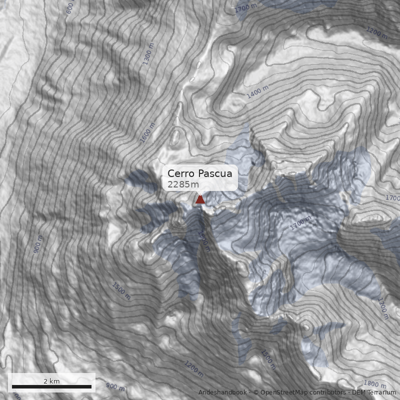 Mapa Cerro Pascua
