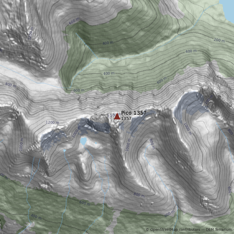 Mapa Pico 1357