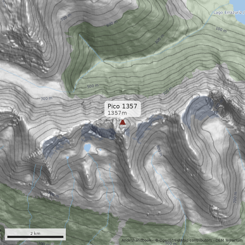 Mapa Pico 1357