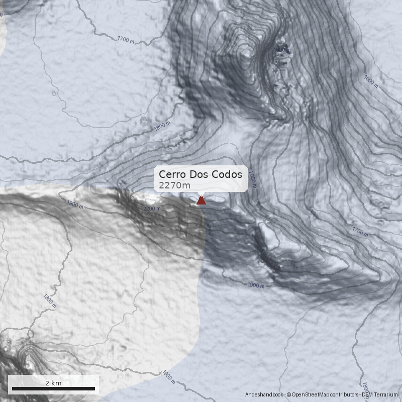 Mapa Cerro Dos Codos