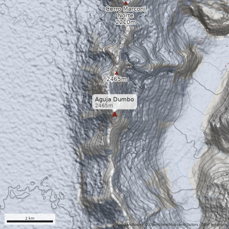 Mapa Aguja Dumbo