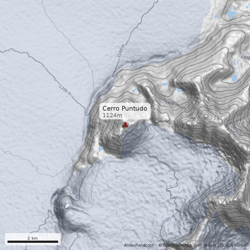 Mapa Cerro Puntudo