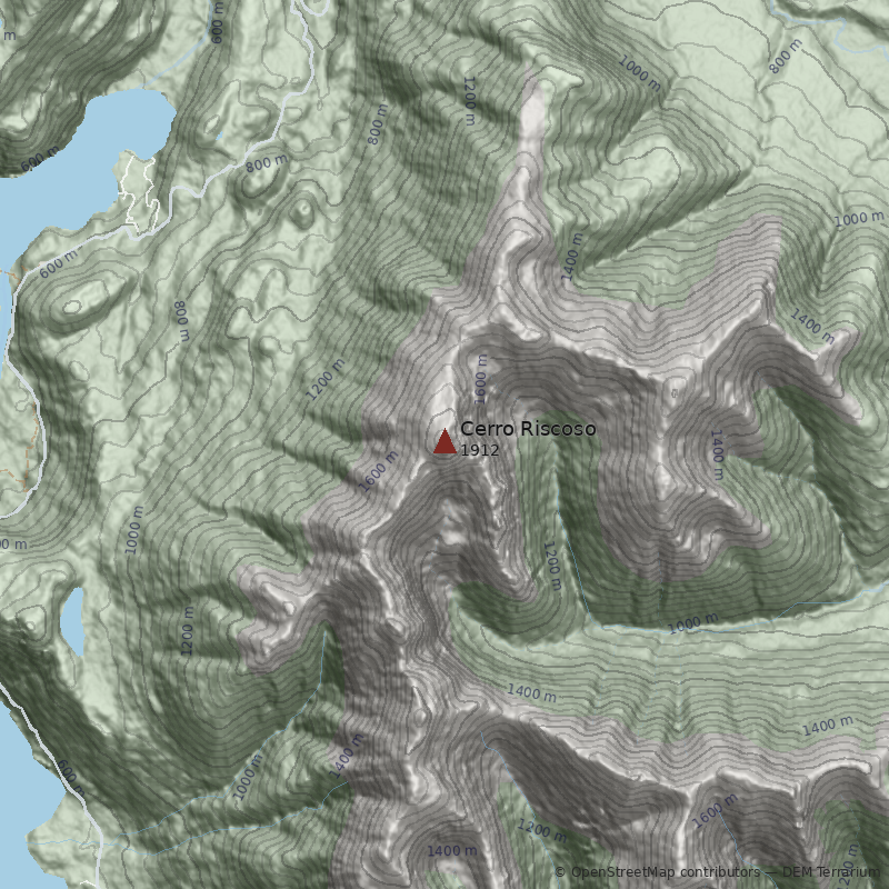 Mapa Cerro Riscoso