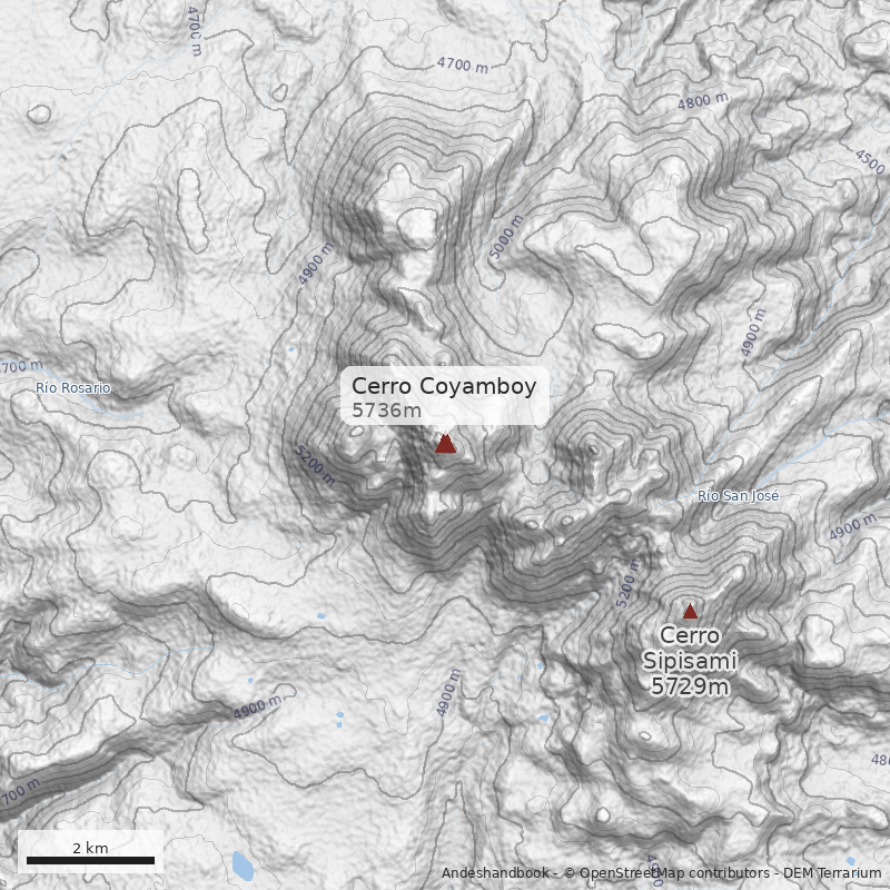Mapa Cerro Coyamboy