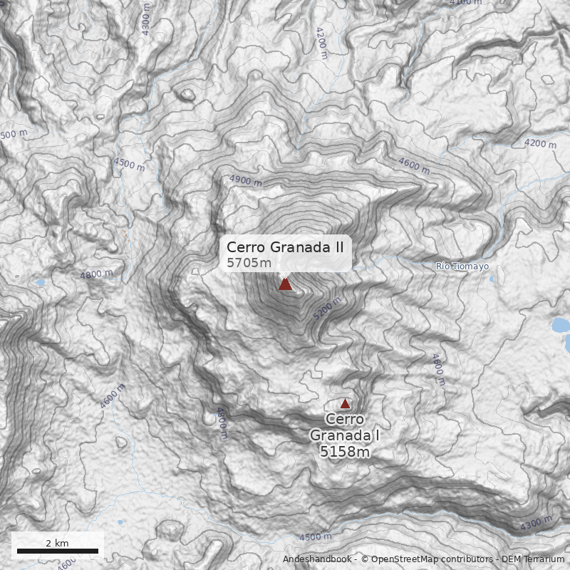 Mapa Cerro Granada II