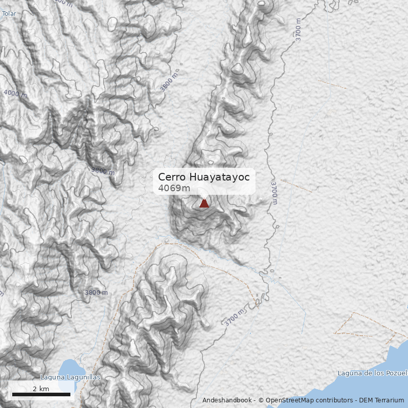 Mapa Cerro Huayatayoc