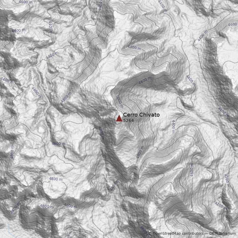 Mapa Cerro Chivato