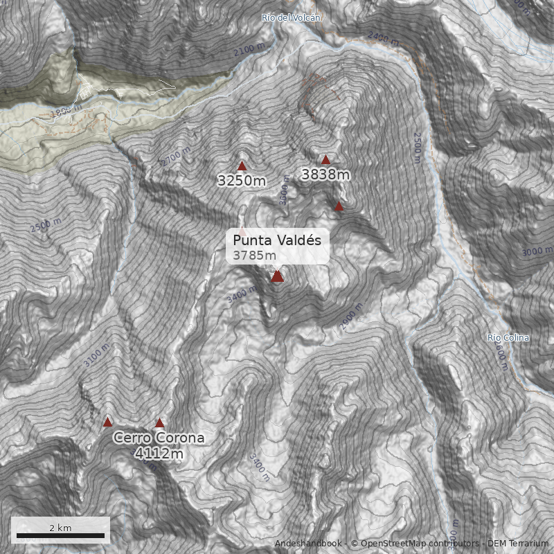 Mapa Punta Valdés