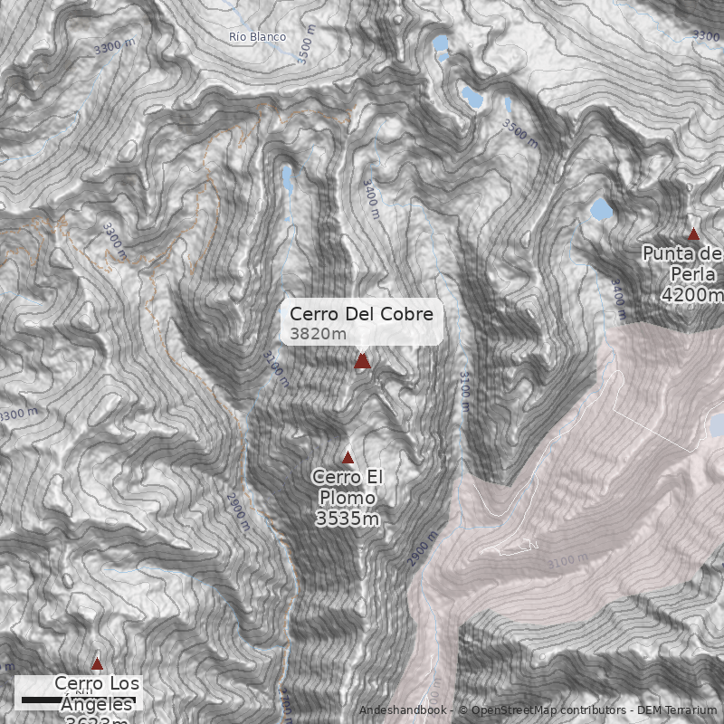 Mapa Cerro Del Cobre