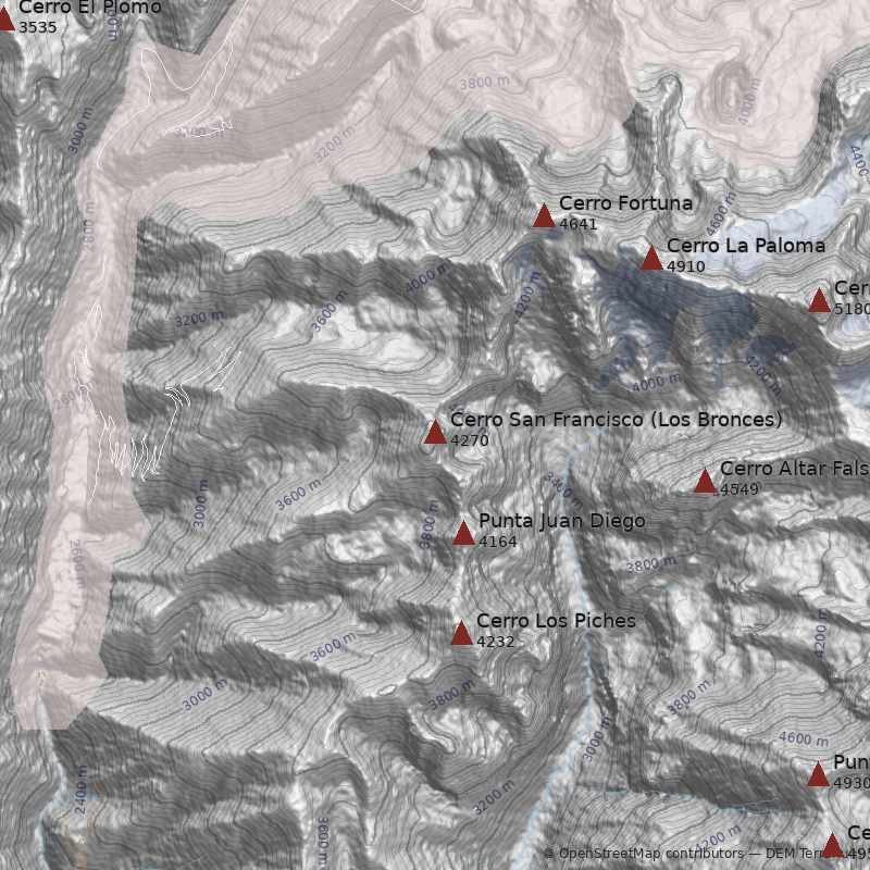 Mapa Cara Este por Yerba Loca