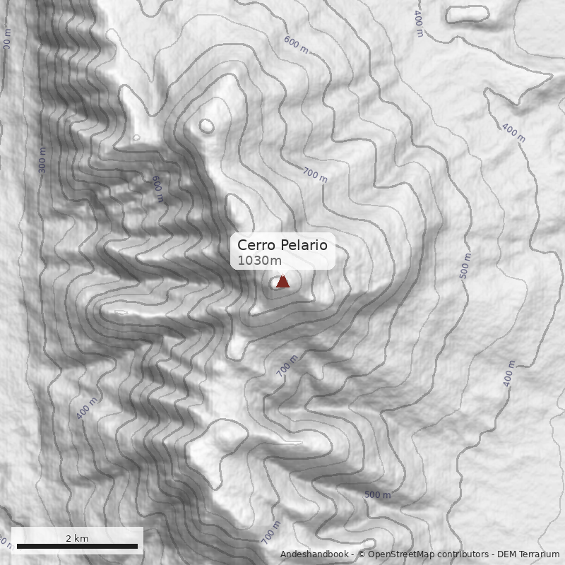Mapa Cerro Pelario