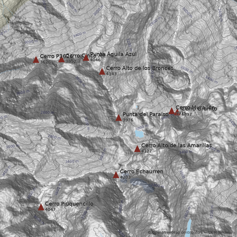 Mapa Punta del Paraíso