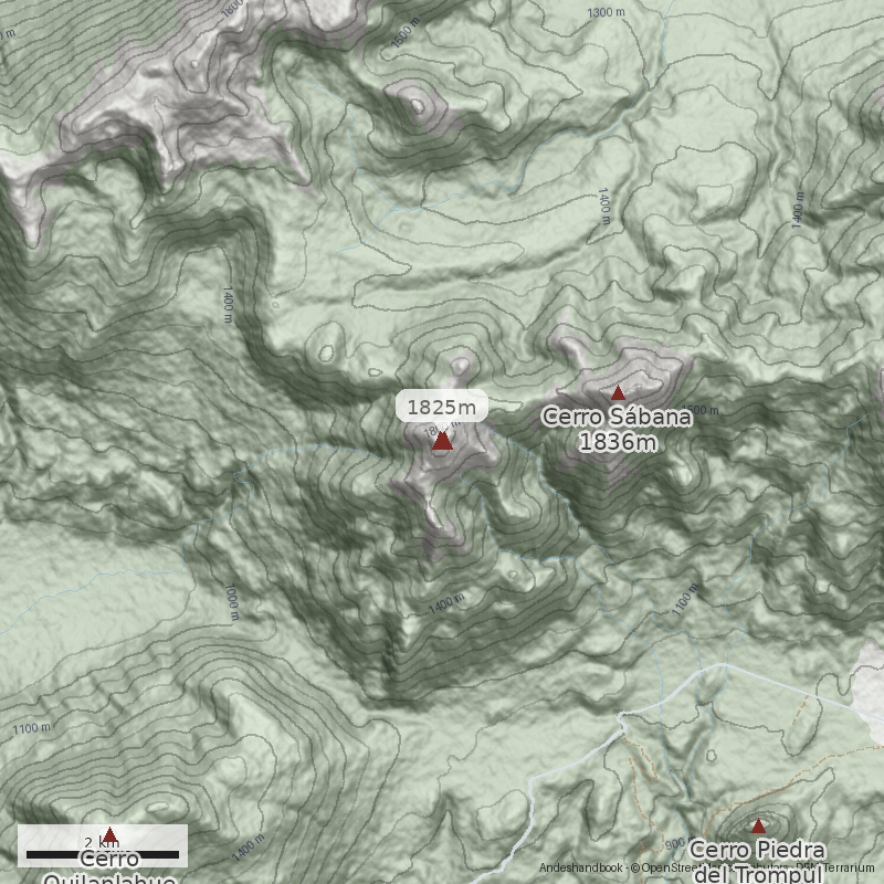 Mapa Cerro Centinela