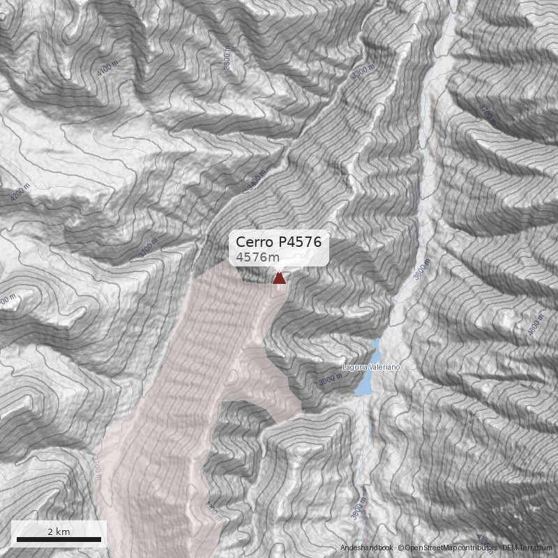 Mapa Cerro P4576