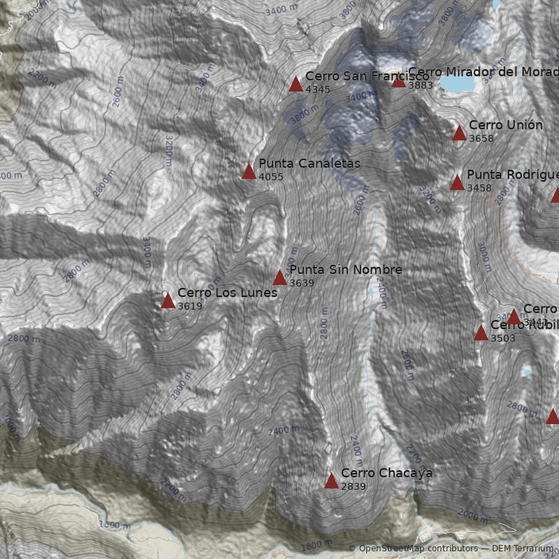 Mapa Punta Sin Nombre