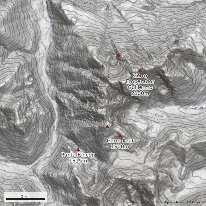 Mapa Cerro Del Medio