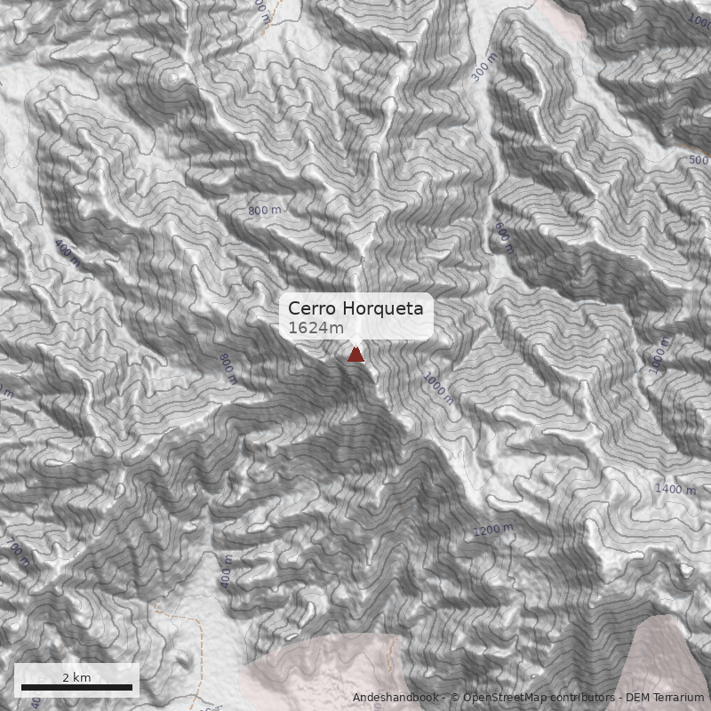 Mapa Cerro Horqueta