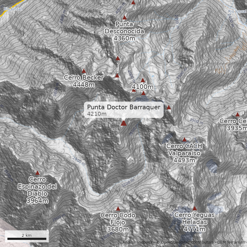Mapa Punta Doctor Barraquer
