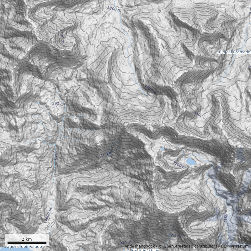 Mapa Cerro Cencerro