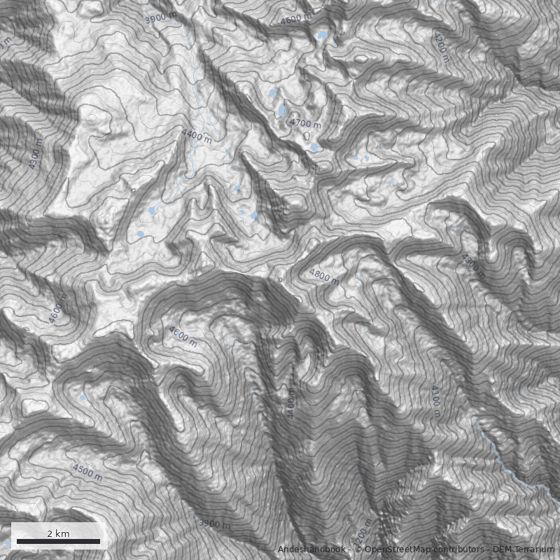Mapa Cerro Negro de la Laguna Verde