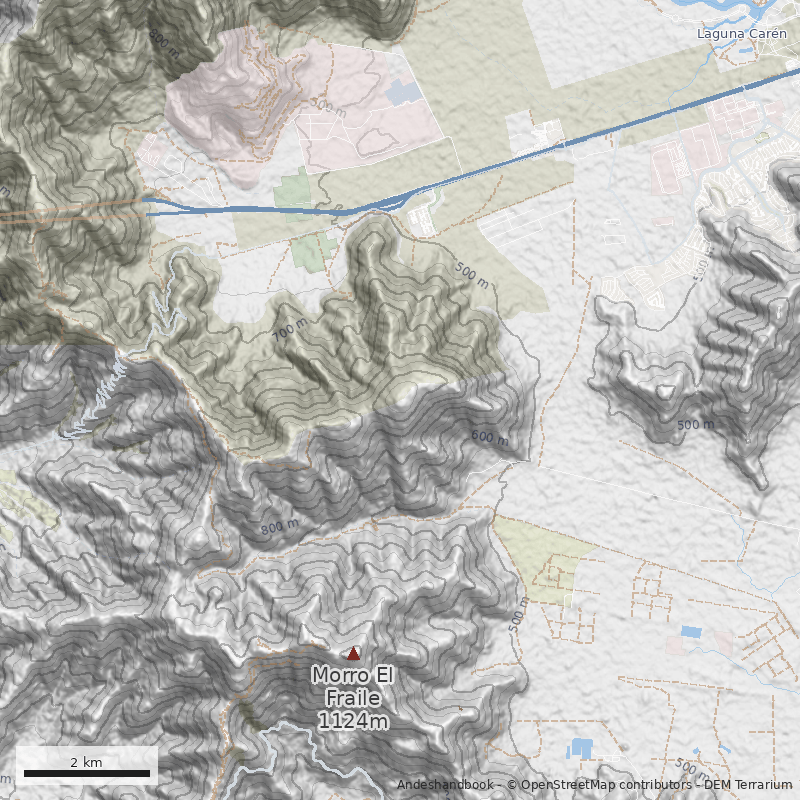 Mapa Cerro Buitreras
