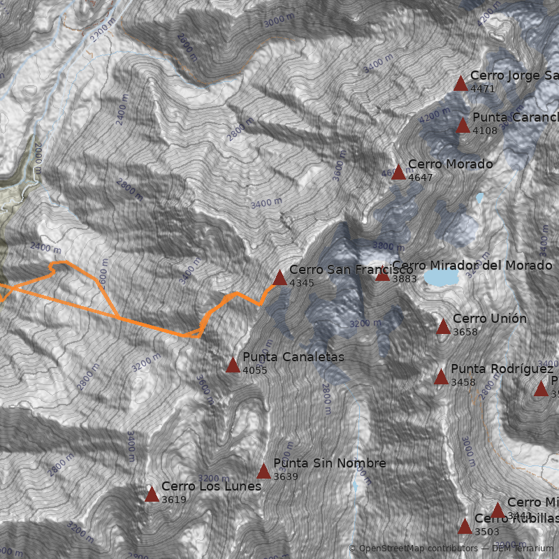 Mapa Normal por Placetas Altas