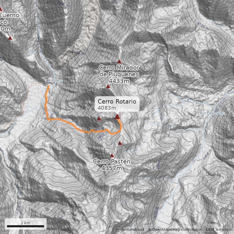 Mapa Cerro Rotario