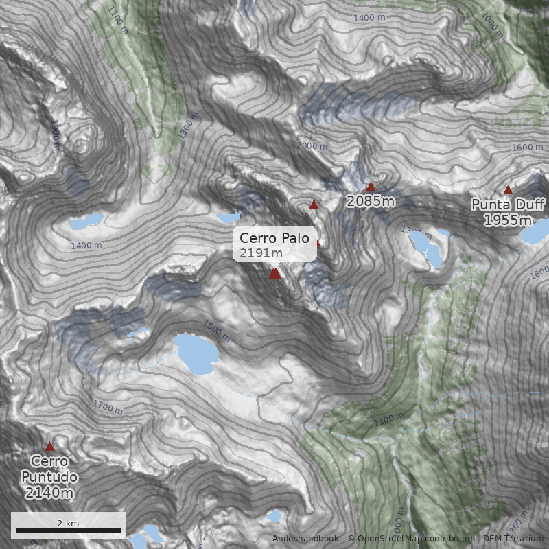 Mapa Cerro Palo