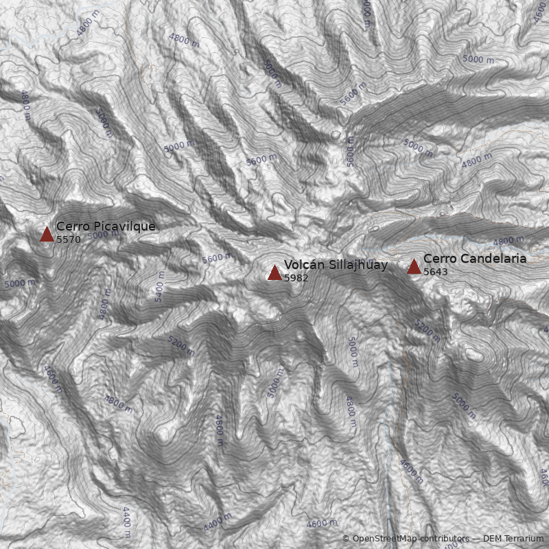 Mapa Llareta Quemada