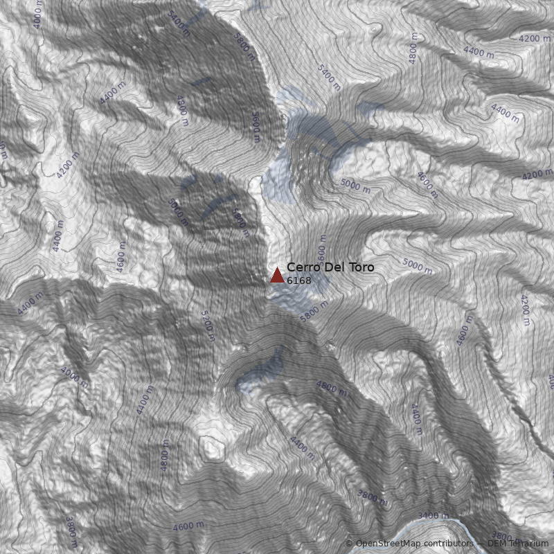 Mapa Cara Oeste (Chilena)