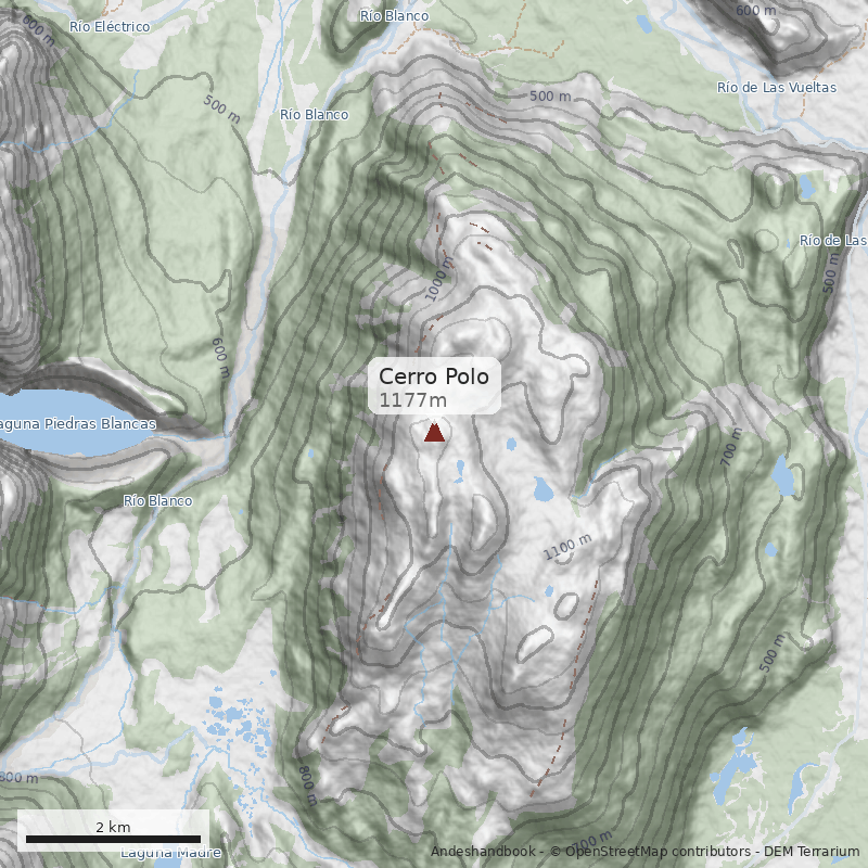Mapa Cerro Polo