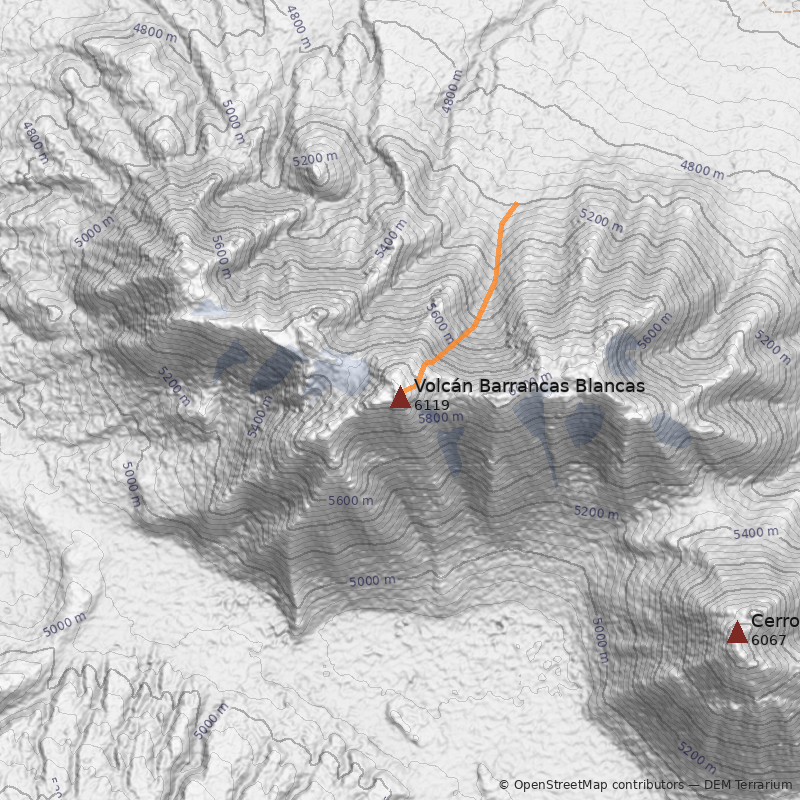 Mapa Ruta del Acarreo