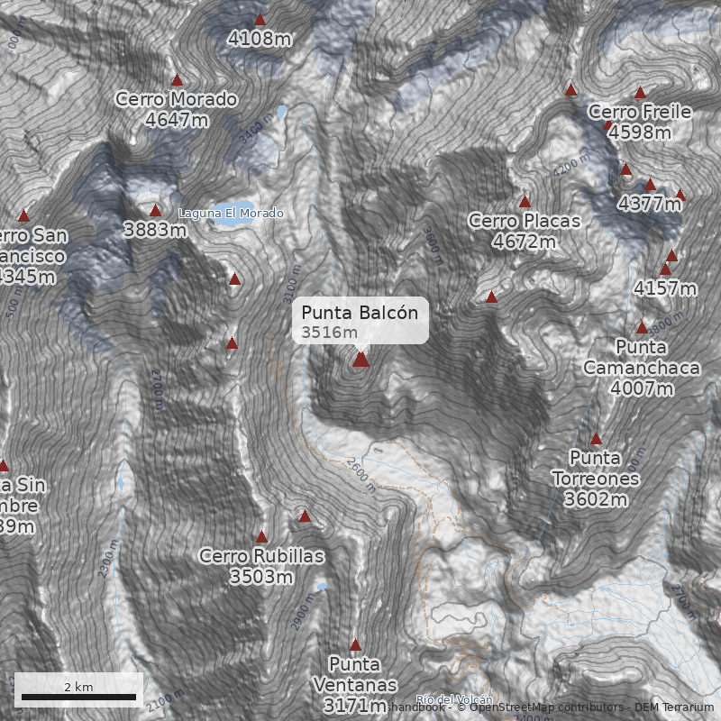 Mapa Punta Balcón