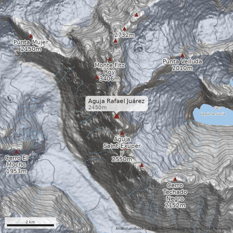 Mapa Aguja Rafael Juárez