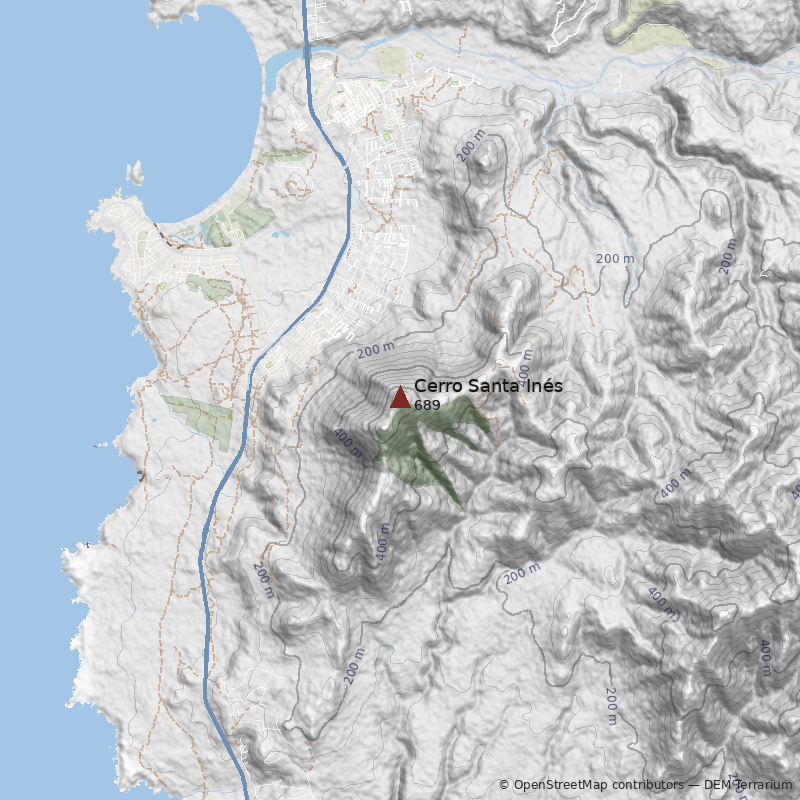 Mapa Travesía Integral de Sur a Norte