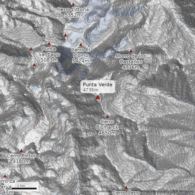 Mapa Punta Verde