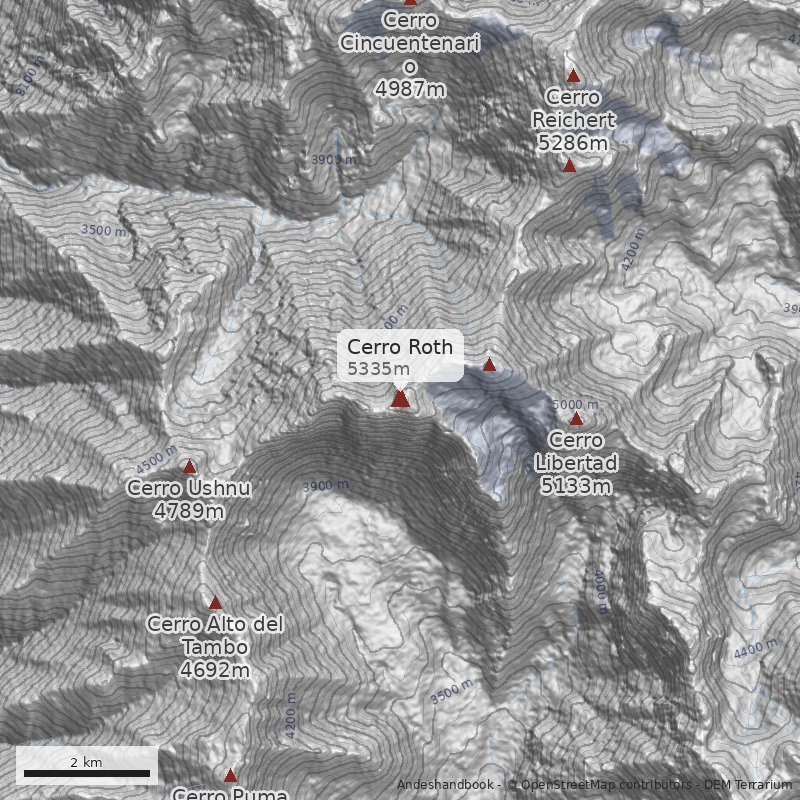 Mapa Cerro Roth