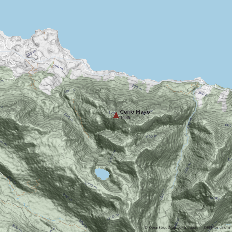 Mapa Cerro Mayo