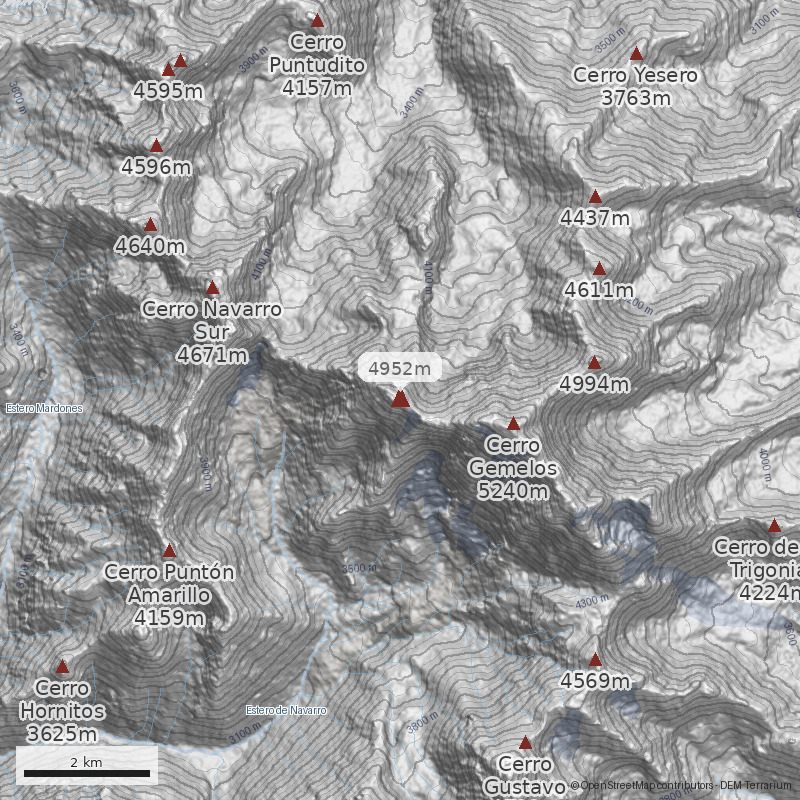 Mapa Cerro Presenteseracae